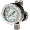 Devilbiss Air Adjusting Valve With Gage DE99235